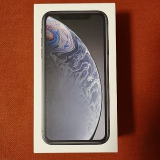 アイフォーン(iPhone)のiPhone XR 64G 黒 【SIMフリー】(スマートフォン本体)