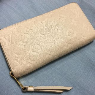 ルイヴィトン(LOUIS VUITTON)のルイヴィトン 長財布 ジッピーウォレット モノグラム オフホワイト(財布)