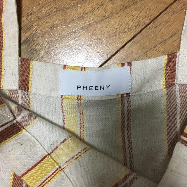 PHEENY(フィーニー)のpheeny 2018ss ストライプトートバッグ レディースのバッグ(トートバッグ)の商品写真