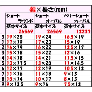 【確認用チップ】ショートラウンド コスメ/美容のネイル(つけ爪/ネイルチップ)の商品写真