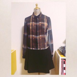 ザラ(ZARA)のZARA♡シースルードッキングOP(ミニワンピース)