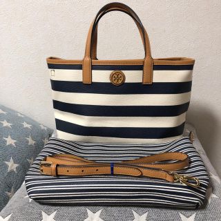 トリーバーチ(Tory Burch)の送料無料★トリーバーチ★ボーダー柄★バッグ・カバン★正規品(ショルダーバッグ)