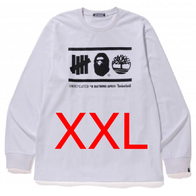 A BATHING APE(アベイシングエイプ)のXXL BAPE UNDEDEATED Long Sleeve Tee ロンT メンズのトップス(Tシャツ/カットソー(七分/長袖))の商品写真
