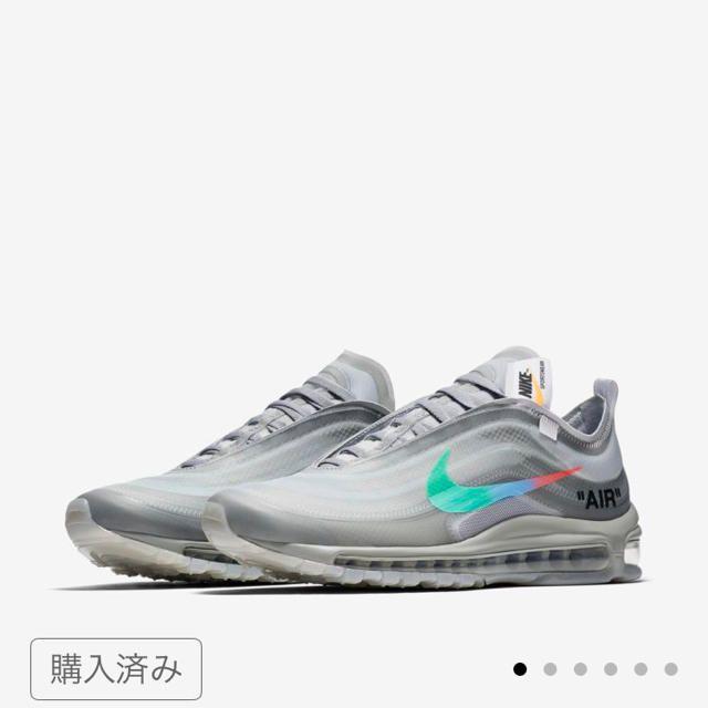 245cm送料込み！ 24.5cm OFFWHITE NIKE AIR MAX 97