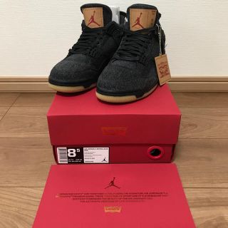 リーバイス(Levi's)のdevilcrazy様専用【26.5cm】JORDAN4 RETRO LEVIS(スニーカー)