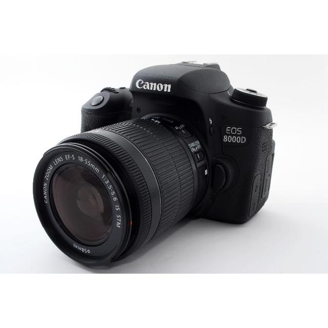 Canon - ★Wi-Fi&自撮り思いのままに★Canon EOS 8000D レンズキット