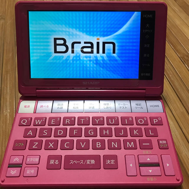 SHARP - シャープ 電子辞書 Brain 高校生モデル ピンク PW-SH1-Pの通販