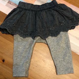 ベビーギャップ(babyGAP)のGAPスパッツ付スカート(スカート)