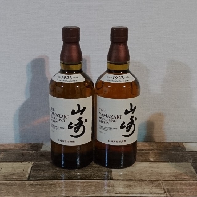 サントリー(サントリー)のサントリー 山崎 NV 700ml 2本 食品/飲料/酒の酒(ウイスキー)の商品写真