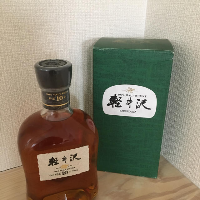 軽井沢 １０年 １００%モルトウイスキー 食品/飲料/酒の酒(ウイスキー)の商品写真