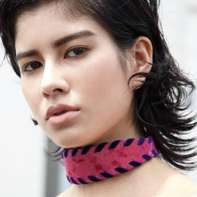 PAMEO POSE(パメオポーズ)のパメオポーズ♡GEB 2 TONE CHOKER レディースのアクセサリー(ネックレス)の商品写真