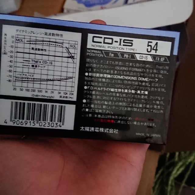 太陽誘電カセットテープ未使用10箱(10×10 本) 54min