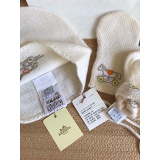 【極美品】HERMES 子供服 セーター カシミア100%