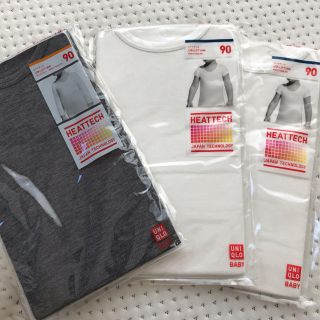 ユニクロ(UNIQLO)のヒートテック 90㎝  にゃーさん専用☆(下着)