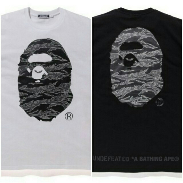 BAPE X UNDFTD TEE　2枚セット