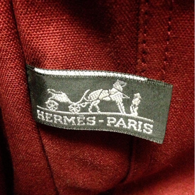 Hermes(エルメス)のHERMESフールトゥMMトートバッグ赤 レディースのバッグ(トートバッグ)の商品写真