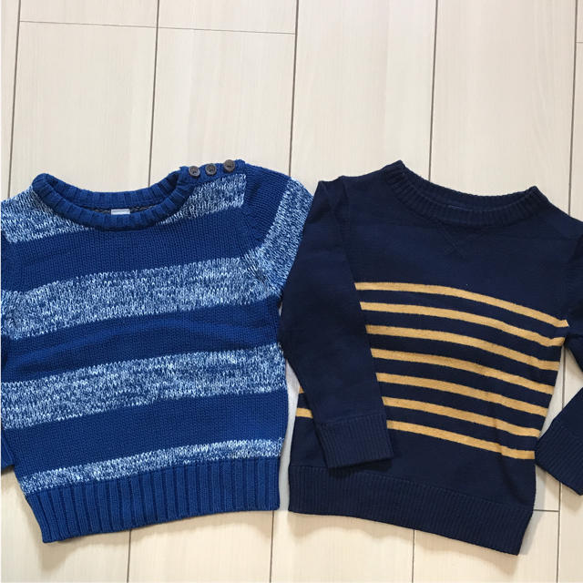 Old Navy(オールドネイビー)のかんがるー様専用 キッズ/ベビー/マタニティのキッズ服男の子用(90cm~)(ニット)の商品写真