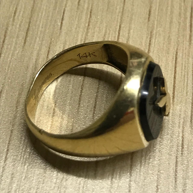 ヴィンテージ復刻 supreme playboy ring 指輪 金 9 〜10号 Sサイズ
