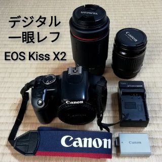 キヤノン(Canon)の∗osa.orig様 専用❗デジタル一眼レフカメラ【EOS Kiss X2】(デジタル一眼)