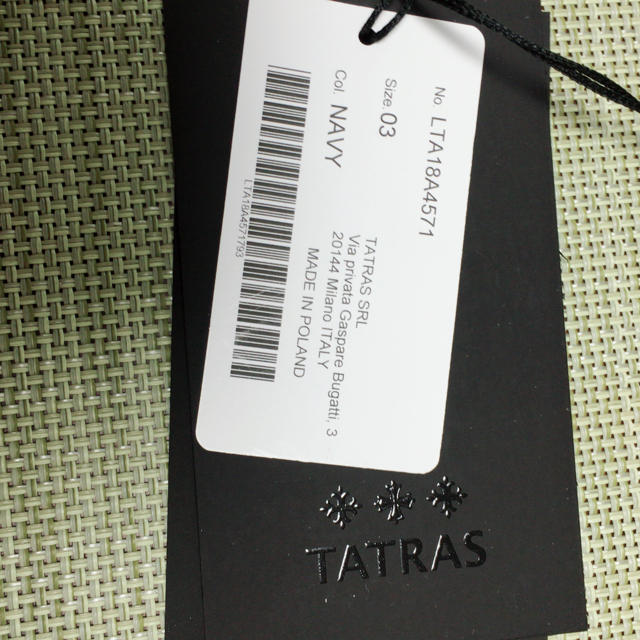 大人気商品 みいさま専用!タトラス ラビアナ ネイビー サイズ03 美品