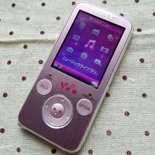 ウォークマン(WALKMAN)の【ジャンク】SONY ウォークマン NW-S736F(ポータブルプレーヤー)
