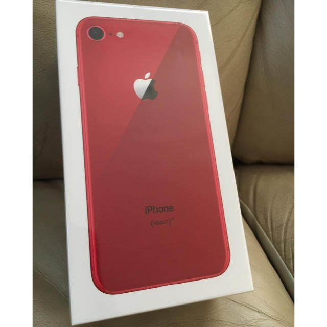 史上最も激安】 iPhone - 未開封!au 赤 64GB iPhone8 SIMロック解除可 ...