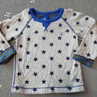 プチバトー(PETIT BATEAU)のプチバトー✳星柄ロンT(Ｔシャツ)