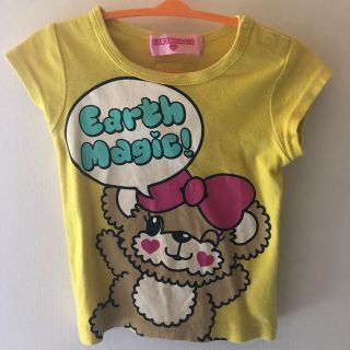 アースマジック(EARTHMAGIC)のEARTHMAGIC マフィーちゃん Tシャツ 80センチ(Ｔシャツ)