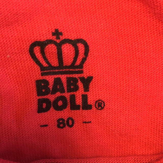 BABYDOLL(ベビードール)のベビードール 80 キッズ/ベビー/マタニティのベビー服(~85cm)(Ｔシャツ)の商品写真