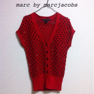 マークジェイコブス(MARC JACOBS)のMARC 梨花さん着用 ビジュートップス(ニット/セーター)