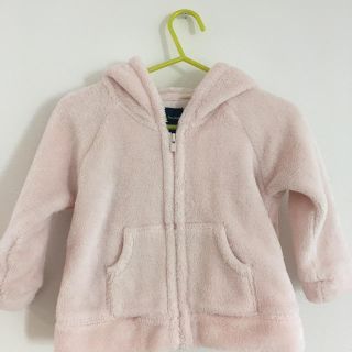 ベビーギャップ(babyGAP)のbabyGAP  モコモコくまさんパーカー 女の子(ジャケット/コート)