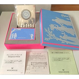 ウェッジウッド(WEDGWOOD)のウェッジウッド シルバーメッキ 置き時計(置時計)