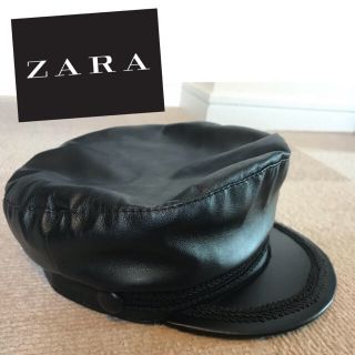 ザラ(ZARA)のZARA 帽子 キャップ キャスケット(キャスケット)