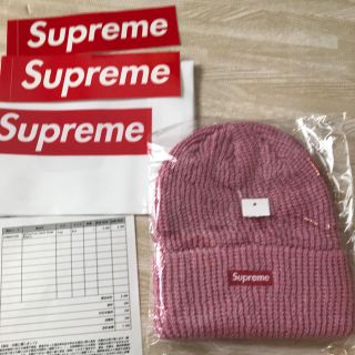 シュプリーム(Supreme)のsupreme  リフレクディブ ルーズゲージ ビーニー ニット キャップ(ニット帽/ビーニー)