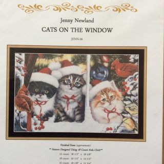 [Mystic Stitch図案] CATS ON THE WINDOU(その他)