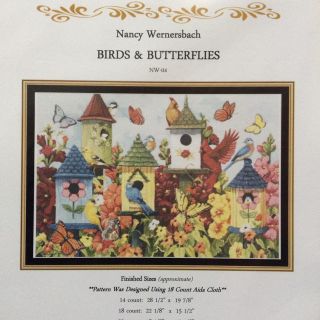 [Mystic Stitch図案] BIRDS & BUTTERFLIES(その他)