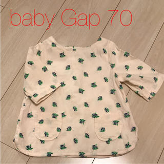 ベビーギャップ(babyGAP)のbaby Gap ★コーデュロイブラウス 70(シャツ/カットソー)