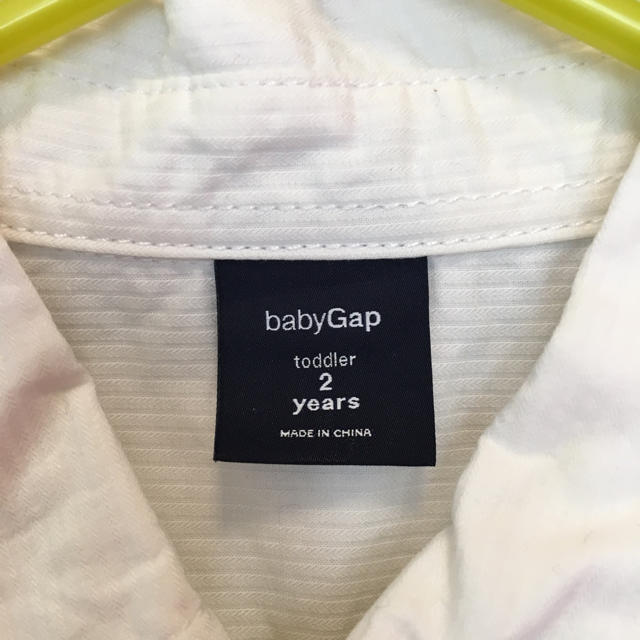 babyGAP(ベビーギャップ)のカッターシャツ キッズ/ベビー/マタニティのキッズ服男の子用(90cm~)(ブラウス)の商品写真