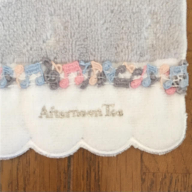 AfternoonTea(アフタヌーンティー)のAfternoonTea ハンドタオル 音符 レディースのファッション小物(ハンカチ)の商品写真