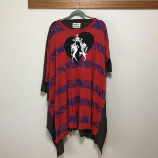 ヴィヴィアンウエストウッド(Vivienne Westwood)のヴィヴィアンウエストウッド Tシャツワンピース(ひざ丈ワンピース)