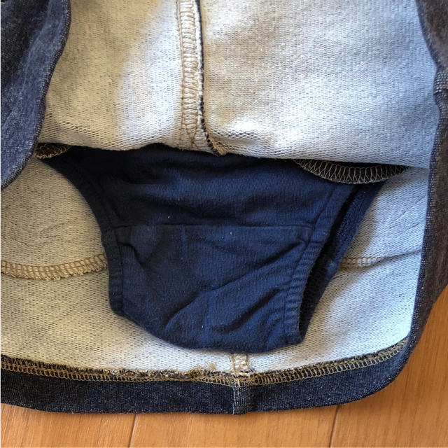 babyGAP(ベビーギャップ)のGAP デニムスカート 95  キッズ/ベビー/マタニティのキッズ服女の子用(90cm~)(スカート)の商品写真