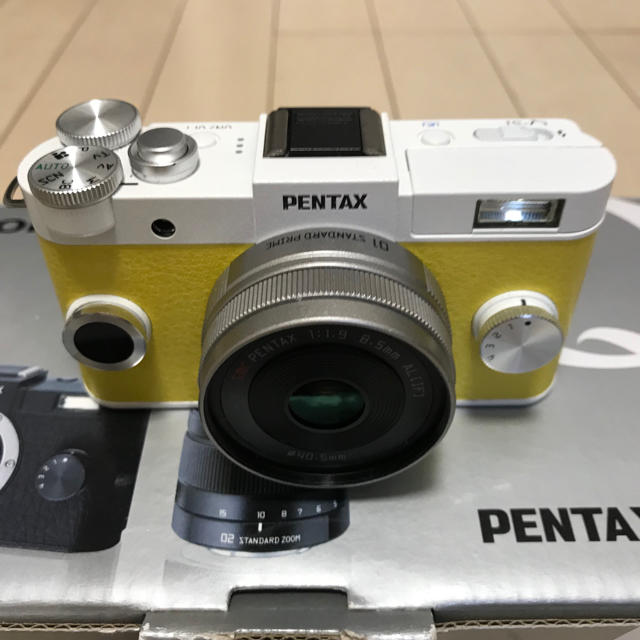 PENTAX(ペンタックス)のpentax Q-S1+01スタンダードレンズセット スマホ/家電/カメラのカメラ(ミラーレス一眼)の商品写真