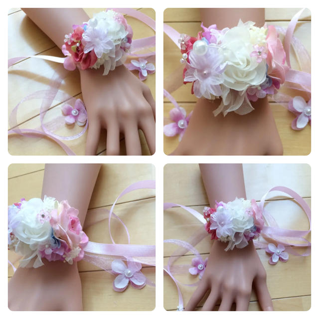 花かんむり♡かすみ草ミックス♡リストブーケ | restaurantelburladero.com