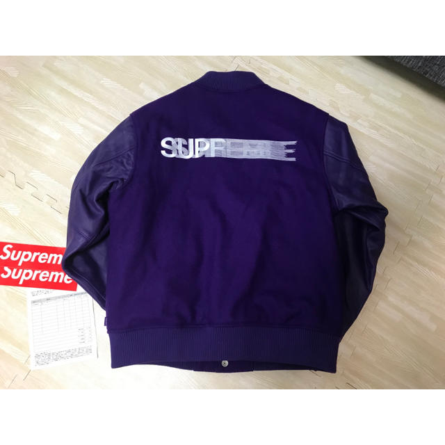 supreme  モーションロゴ ジャケット スタジャン M