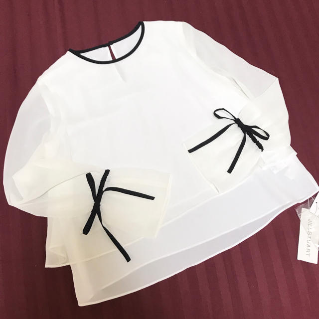 新品 シフォンブラウス - シャツ/ブラウス(長袖/七分)