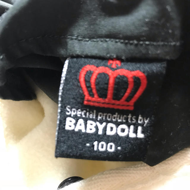 BABYDOLL(ベビードール)のBABY DOLL☆ミッキーアウター 100サイズ キッズ/ベビー/マタニティのキッズ服男の子用(90cm~)(ジャケット/上着)の商品写真