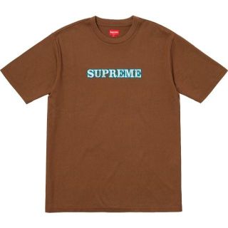 シュプリーム(Supreme)のSupreme Floral Logo Tee Brown/M(Tシャツ/カットソー(半袖/袖なし))