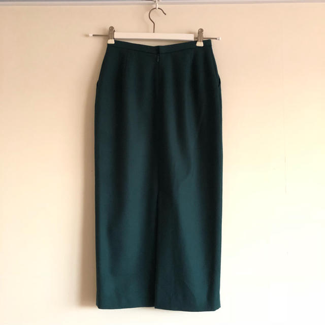 美品★ENFOLD タイト ロング スカート グリーン エンフォルド 1