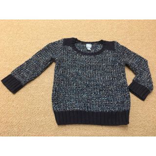 ベビーギャップ(babyGAP)のbaby GAP⭐️90cm/18-24monthsブルーニット(ニット)