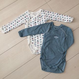 プチバトー(PETIT BATEAU)のお値下げしました プチバトー肌着 2枚セット(肌着/下着)